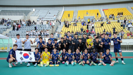 진주시민축구단, K4리그 후반기 첫 경기 2-0 완승…연승 질주