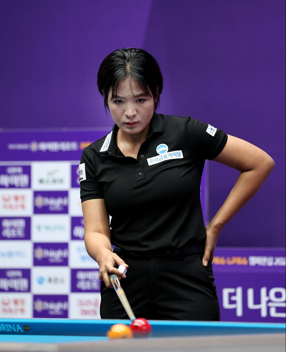 ’캄보디아 특급‘ 스롱 피아비(우리금융캐피탈)가 권발해(에스와이)와 결승행을 다툰다. PBA 제공