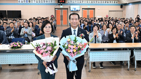 구인모 거창군수 퇴임식 개최… 8년 성과 기념