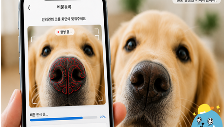 인천시, 계양·미추홀구서 반려견 코 지문 등록 시범사업