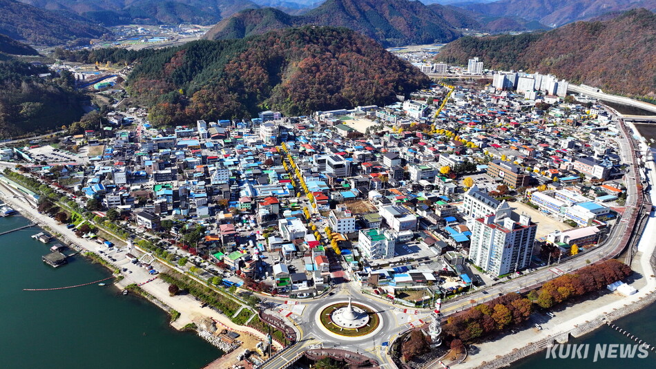 화천군 화천읍 전경(쿠키뉴스 db)