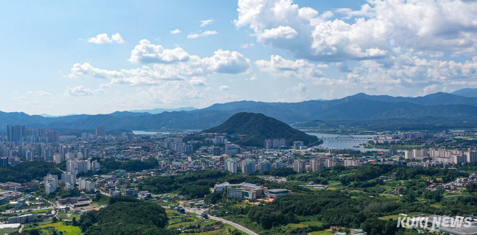 춘천시 전경.
