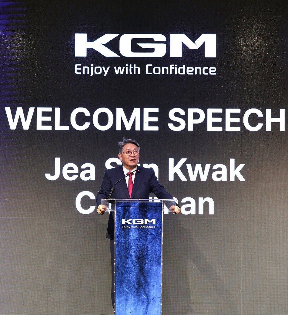 튀르키예 무쏘 글로벌 론칭 행사. KGM 제공